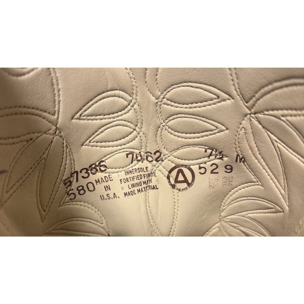 Dingo Acme Women Cowboy boots-Size 7.5 M Model 7408 -Beige -Brown - Picture 13 of 13